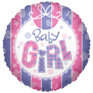 Baby Girl Mylar Balloon